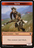 Elemental // Satyr Double-sided Token (Challenger ) [Unique and Miscellaneous Promos]