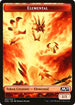 Elemental // Satyr Double-sided Token (Challenger ) [Unique and Miscellaneous Promos]