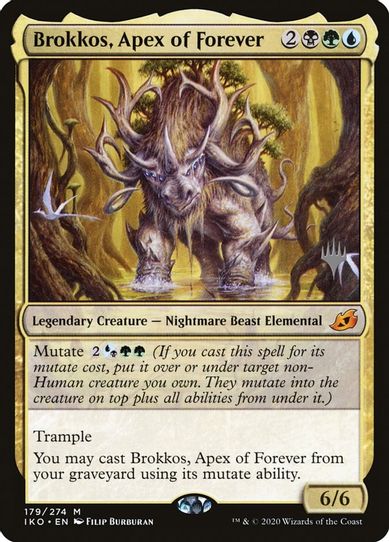 Brokkos, Apex of Forever (179) [Promo Pack: Ikoria]
