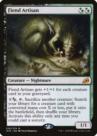 Fiend Artisan (220) [Promo Pack: Ikoria]