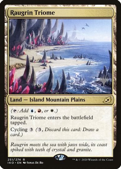 Raugrin Triome (251) [Promo Pack: Ikoria]