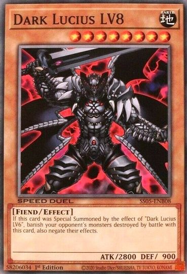Dark Lucius LV (SS05-ENB08) [Speed Duel Decks: Twisted Nightmares]