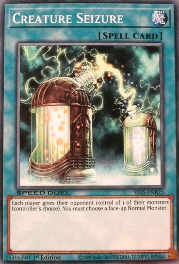 Creature Seizure (SS05-ENB23) [Speed Duel Decks: Twisted Nightmares]