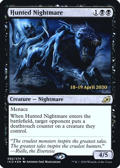 Hunted Nightmare (92) [Prerelease Cards]
