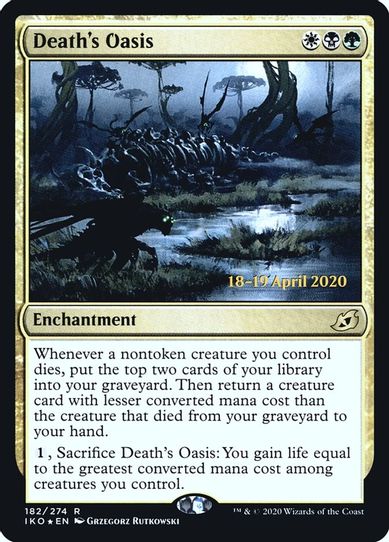 Death's Oasis (182) [Prerelease Cards]