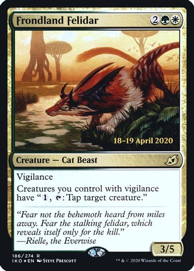 Frondland Felidar (186) [Prerelease Cards]