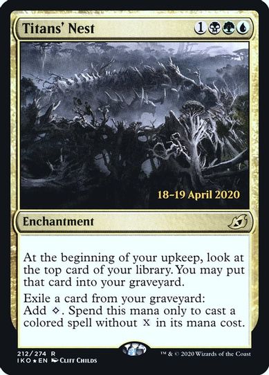 Titans' Nest (212) [Prerelease Cards]