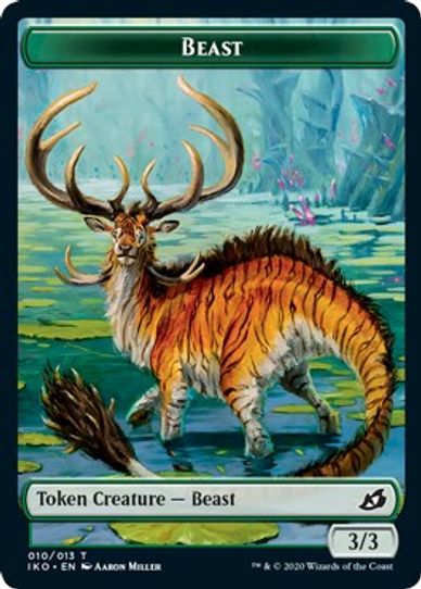Beast // Hydra Double-sided Token [Commander 2020]
