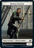 Human Soldier // Zombie Double-sided Token [Commander 2020]