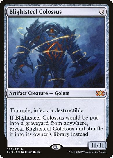 Blightsteel Colossus (235) [Double Masters]