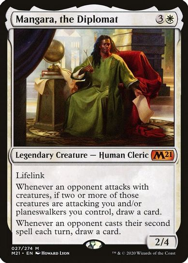 Mangara, the Diplomat (27) [Core Set 2021]