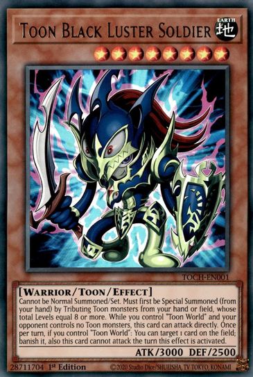 Toon Black Luster Soldier (TOCH-EN001) [Toon Chaos]