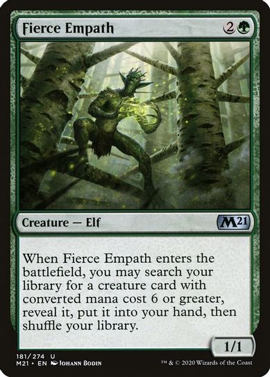 Fierce Empath (181) [Core Set 2021]