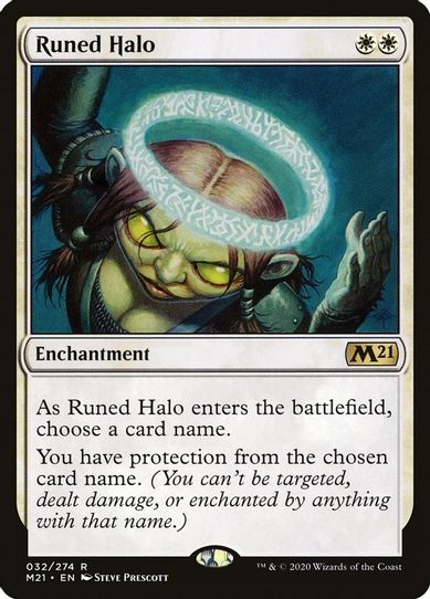 Runed Halo (32) [Core Set 2021]