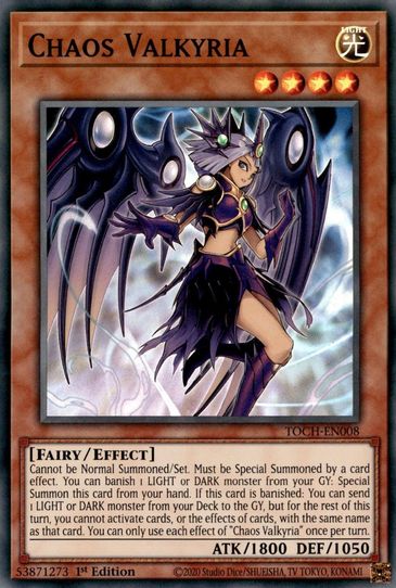 Chaos Valkyria (TOCH-EN008) [Toon Chaos]