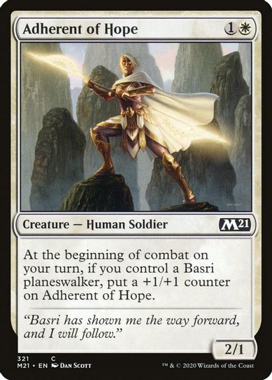 Adherent of Hope (321) [Core Set 2021]
