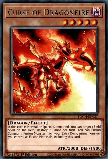 Curse of Dragonfire (TOCH-EN037) [Toon Chaos]