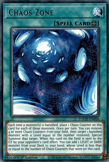 Chaos Zone (TOCH-EN056) [Toon Chaos]