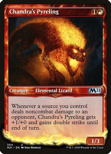 Chandra's Pyreling (Showcase) (304) [Core Set 2021]