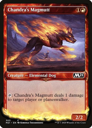 Chandra's Magmutt (Showcase) (303) [Core Set 2021]