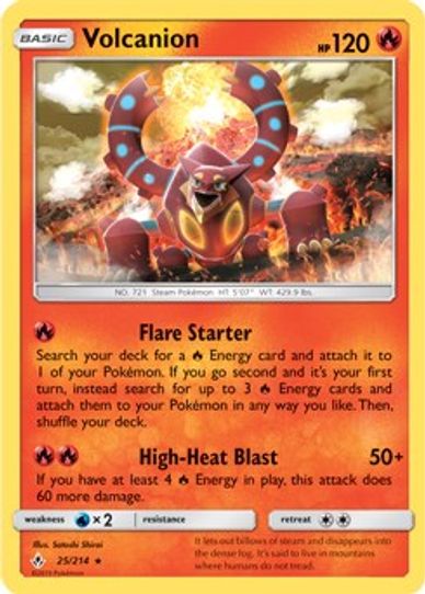 Volcanion 25/214 [Deck Exclusives]
