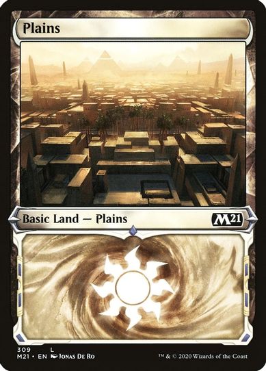 Plains (Showcase) (309) [Core Set 2021]