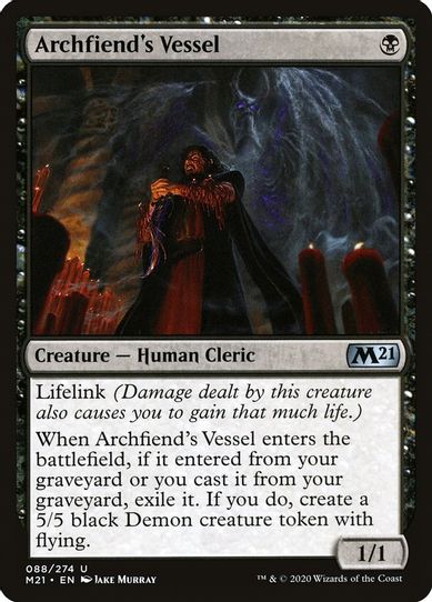 Archfiend's Vessel (88) [Core Set 2021]
