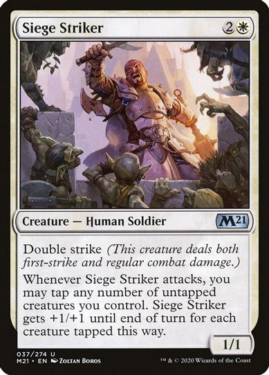 Siege Striker (37) [Core Set 2021]