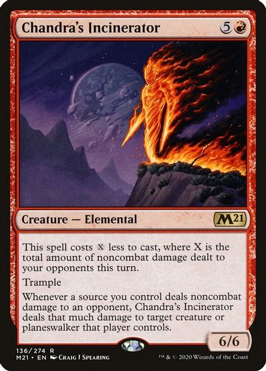 Chandra's Incinerator (136) [Core Set 2021]