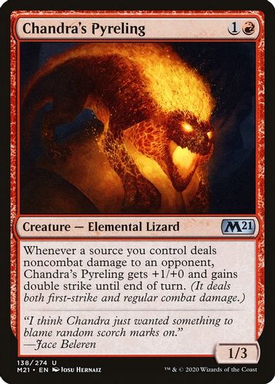 Chandra's Pyreling (138) [Core Set 2021]