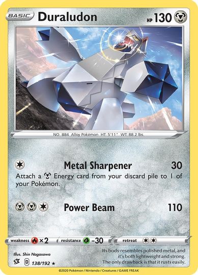 Duraludon (SWSH Rebel Clash) (138/192/203) [Deck Exclusives]