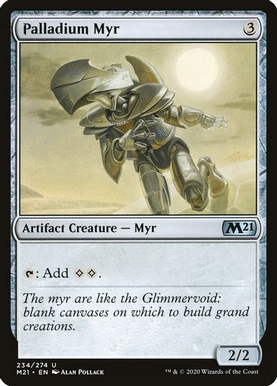 Palladium Myr (234) [Core Set 2021]