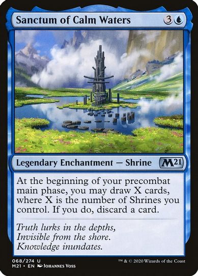 Sanctum of Calm Waters (68) [Core Set 2021]