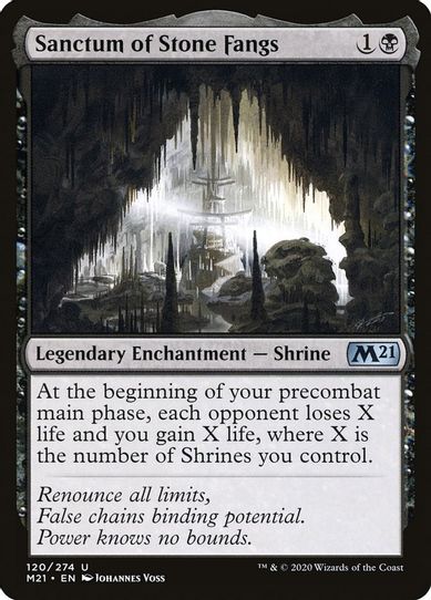 Sanctum of Stone Fangs (120) [Core Set 2021]