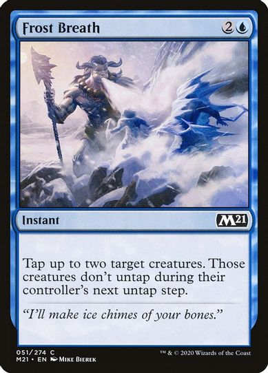 Frost Breath (51) [Core Set 2021]