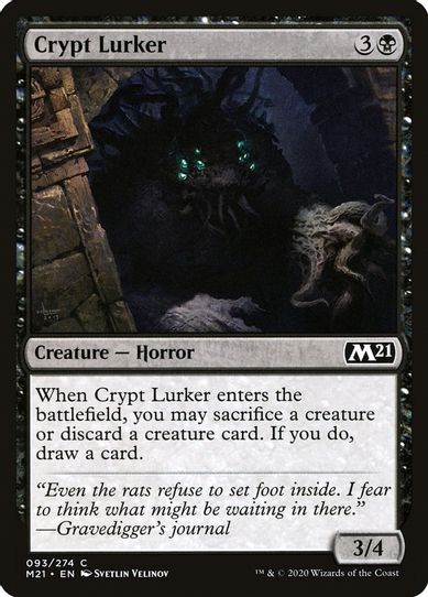 Crypt Lurker (93) [Core Set 2021]