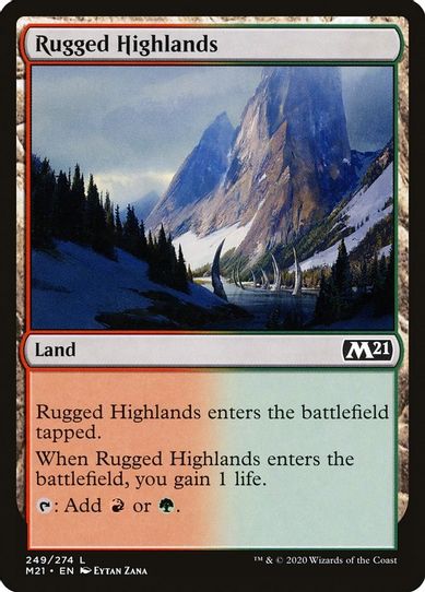 Rugged Highlands (249) [Core Set 2021]