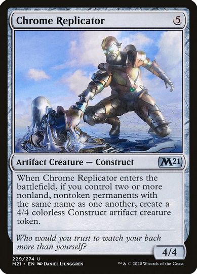 Chrome Replicator (229) [Core Set 2021]