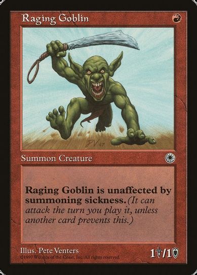Raging Goblin (145) [Portal]
