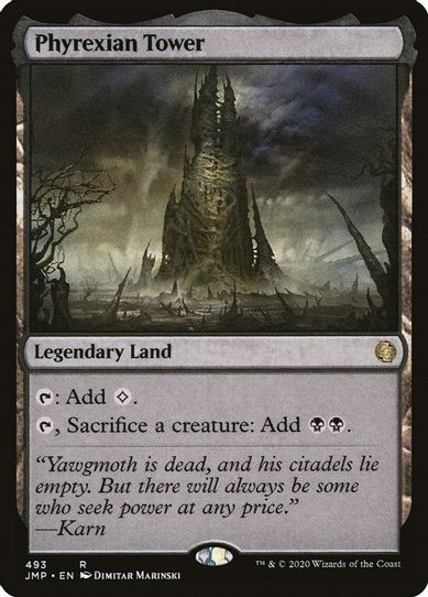 Phyrexian Tower (493) [Jumpstart]