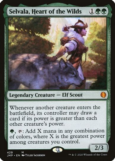 Selvala, Heart of the Wilds (429) [Jumpstart]