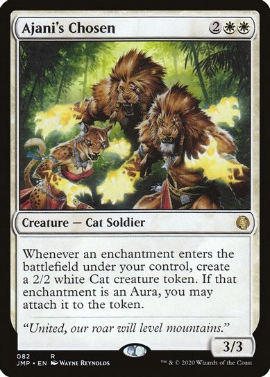 Ajani's Chosen (82) [Jumpstart]