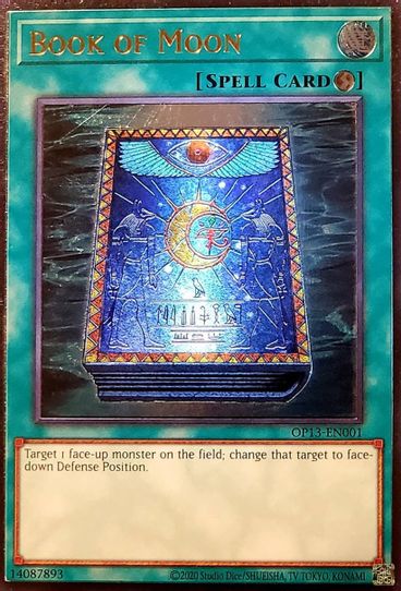 Book of Moon (OP13-EN001) [OTS Tournament Pack 13]