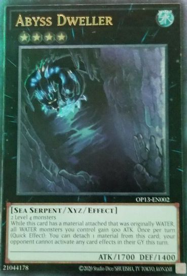 Abyss Dweller (OP13-EN002) [OTS Tournament Pack 13]