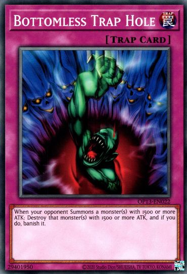 Bottomless Trap Hole (OP13-EN022) [OTS Tournament Pack 13]
