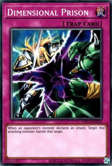 Dimensional Prison (OP13-EN023) [OTS Tournament Pack 13]