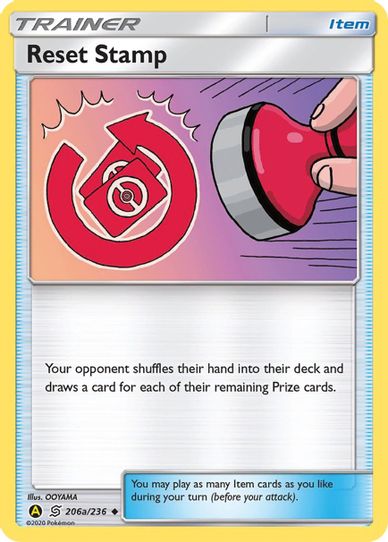Reset Stamp a/ (206a/236) [Alternate Art Promo]