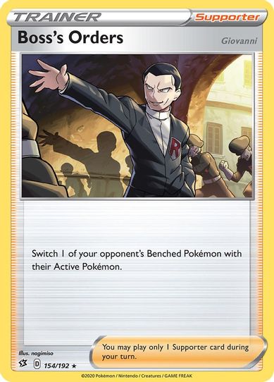 Boss's Orders 154/192 [Deck Exclusives]