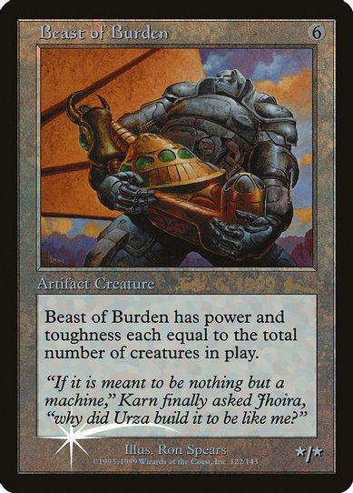 Beast of Burden (5) [Prerelease Cards]