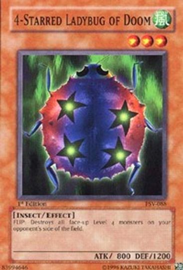 -Starred Ladybug of Doom (PSV-088) [Pharaoh's Servant]